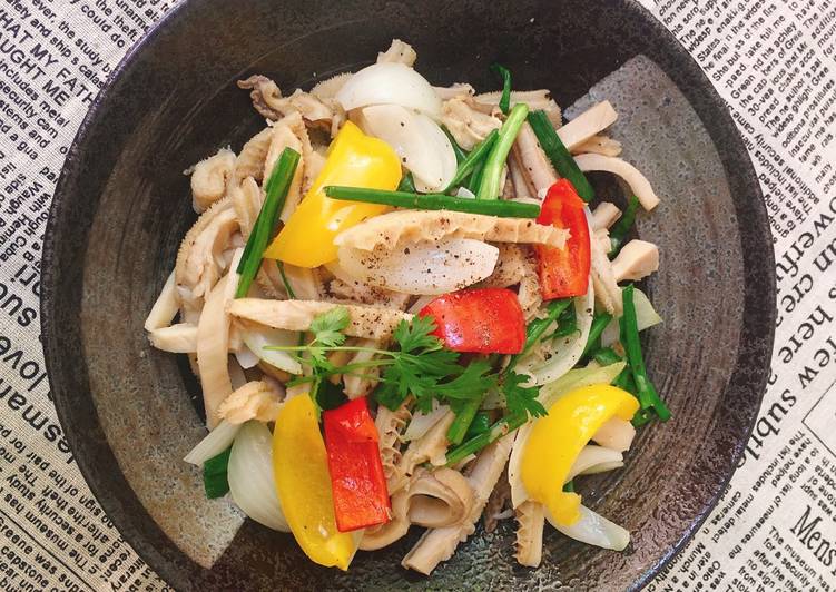 Lòng bò xào