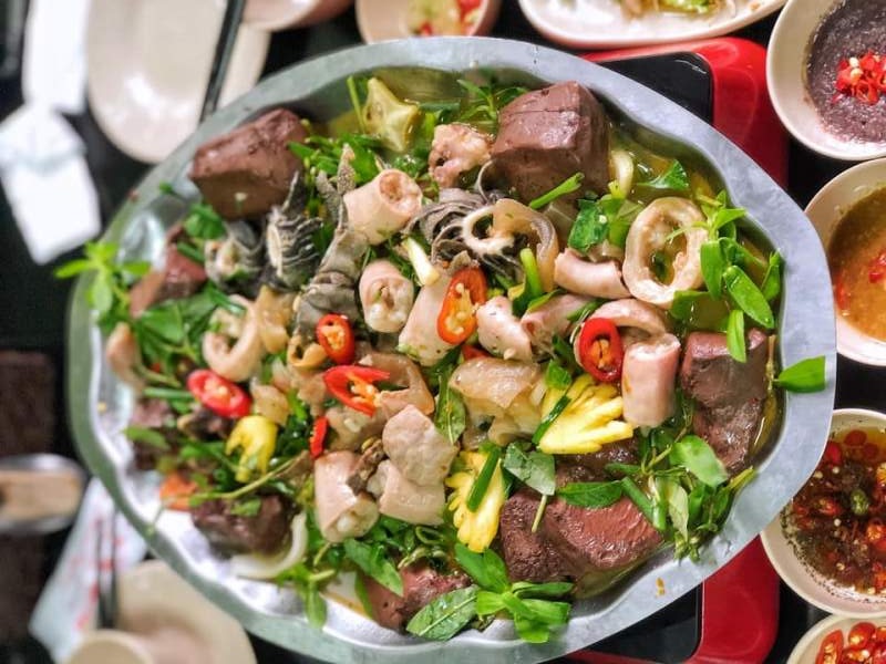 Lòng bò tươi ngon ngậy