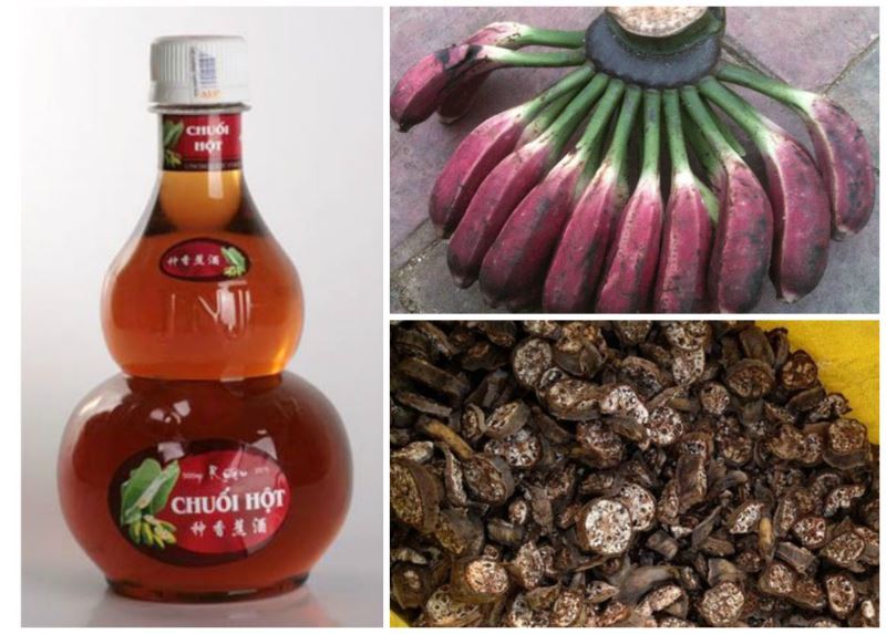 tác dụng của rượu chuối hột