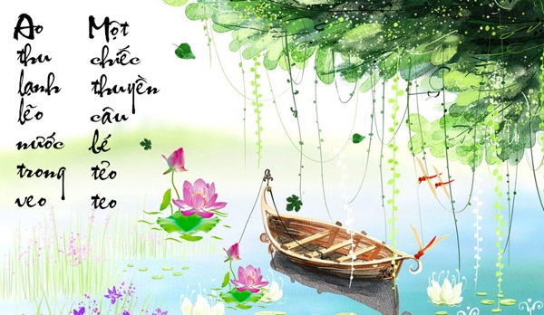 Phân tích bài thơ Thu Điếu