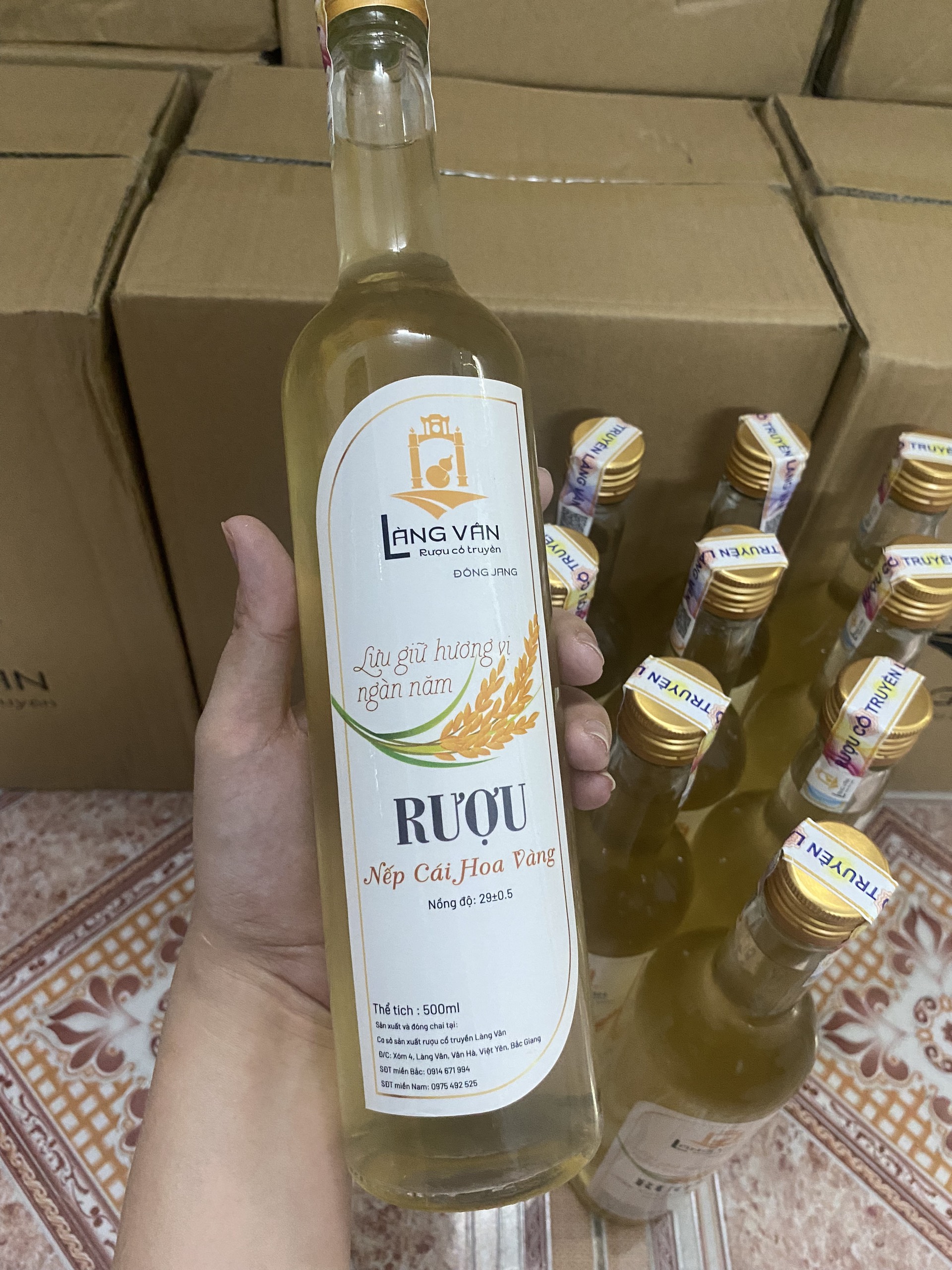 Thông tin về rượu Làng Vân Bắc Giang