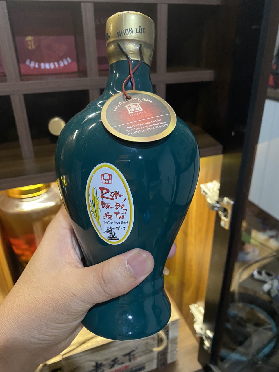 báo giá rượu bàu đá