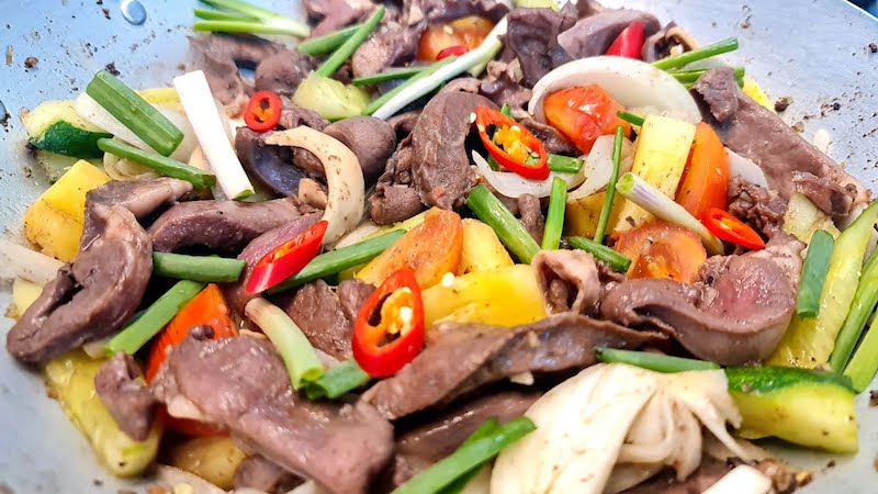 Tim bò tươi sạch5