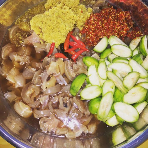 Vó bò ngâm chua ngọt