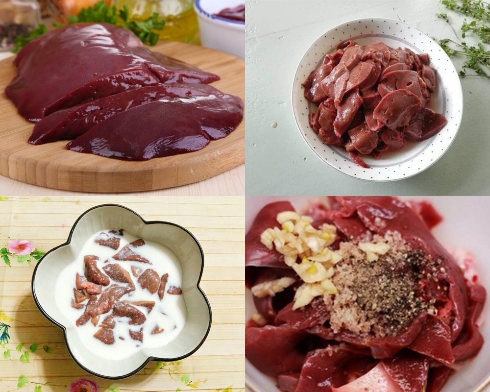 Gan bò tươi sạch 4