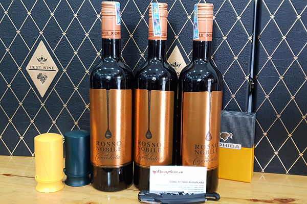 Rượu vang sữa Đức vị Chocolate đen & Kem - CREMA NOBILE 750ml - 350k/chai