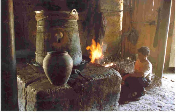 nghề nấu rượu làng vọc