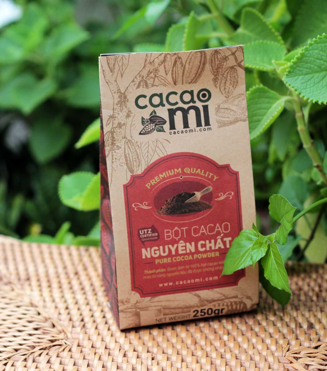 Túi cacao 250gr bột cacao nguyên chất