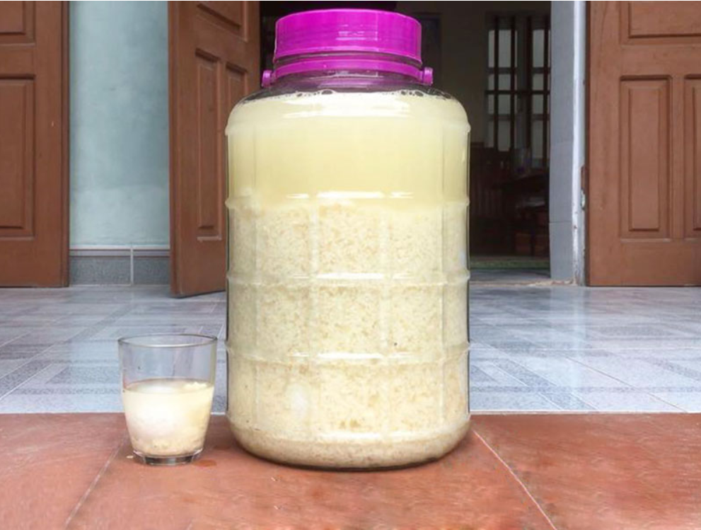 Rượu nếp vắt có công dụng gì?