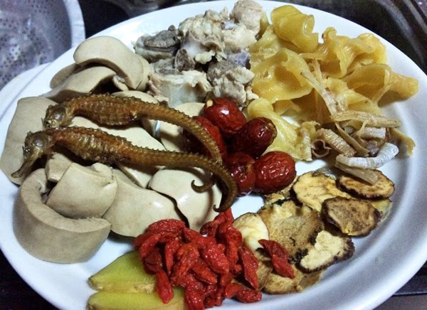 Nguyên liệu ngâm rượu cá ngựa