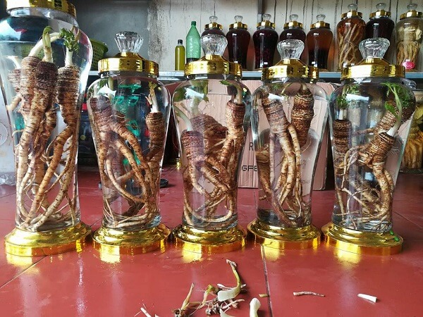 rượu sâm đá
