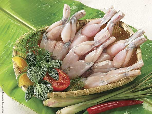 thịt ếch tươi
